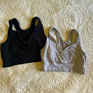 Bundle Kindred Bravely Nursing Crossover Sleep Bra Davy Piper Medium